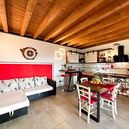 Villa A Schiera Con Vista San Zeno di Montagna